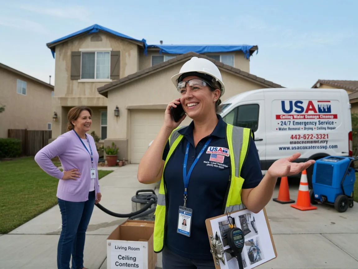 Ceiling Water Damage Restoration Hettick, IL FAQs